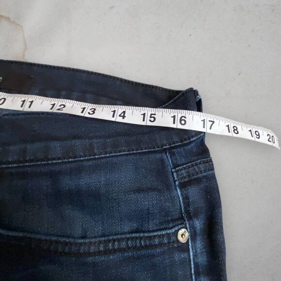 Joe's Jeans Dwight Dark Wash Denim Blue Jeans Size 33 Waist - Picture 4 of 9